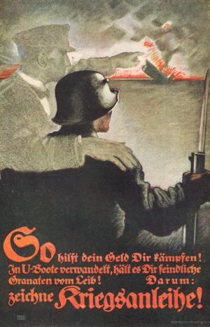 Zeichne Kriegsanleihe! (Plakat 1. Weltkrieg)