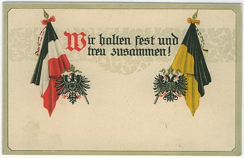 Postkarte aus dem 1. Weltkrieg